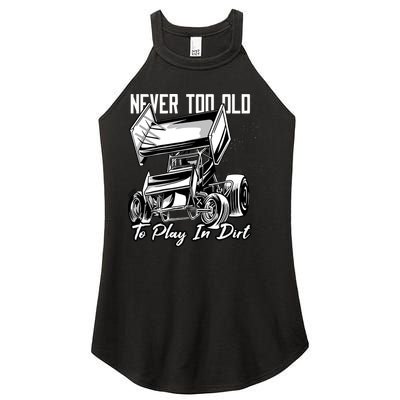 Sprint Car Women's Perfect Tri Rocker Tank