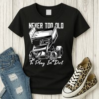 Sprint Car Womens T-Shirt