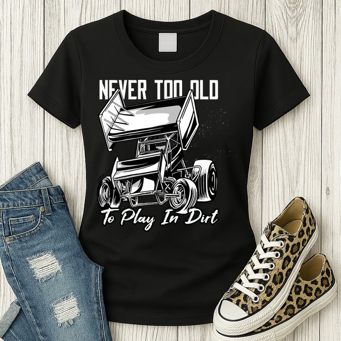 Sprint Car Womens T-Shirt