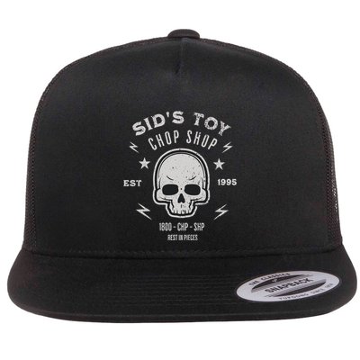 SidS Chop Shop Flat Bill Trucker Hat