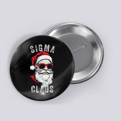 Sigma Claus Santa Funny Christmas Rizz Male The Rizzler Meme Button