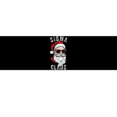 Sigma Claus Santa Funny Christmas Rizz Male The Rizzler Meme Bumper Sticker