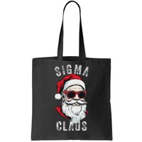 Sigma Claus Santa Funny Christmas Rizz Male The Rizzler Meme Tote Bag