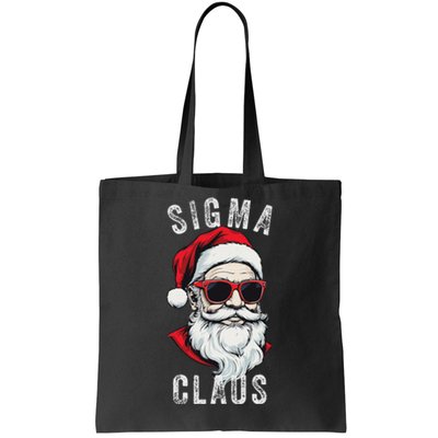 Sigma Claus Santa Funny Christmas Rizz Male The Rizzler Meme Tote Bag