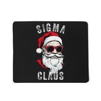 Sigma Claus Santa Funny Christmas Rizz Male The Rizzler Meme Mousepad