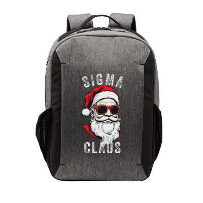 Sigma Claus Santa Funny Christmas Rizz Male The Rizzler Meme Vector Backpack