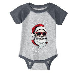 Sigma Claus Santa Funny Christmas Rizz Male The Rizzler Meme Infant Baby Jersey Bodysuit