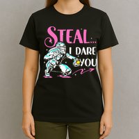 Softball Catcher Sports Design Funny Softball Player T-Shirt