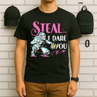 Softball Catcher Sports Design Funny Softball Player T-Shirt