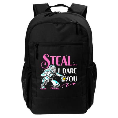 Softball Catcher Sports Design Funny Softball Player Backpack