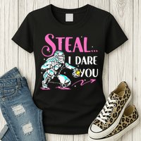 Softball Catcher Sports Design Funny Softball Player Womens T-Shirt
