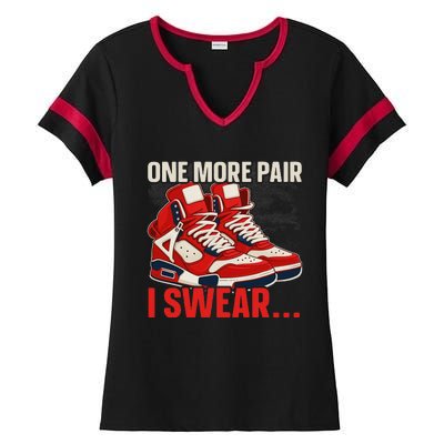 Shoe Collector Sneakerhead Shoe Lover I Love Sneakers Ladies Halftime Notch Neck Tee