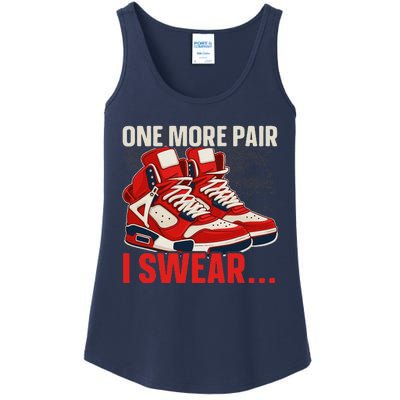 Shoe Collector Sneakerhead Shoe Lover I Love Sneakers Ladies Essential Tank