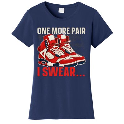 Shoe Collector Sneakerhead Shoe Lover I Love Sneakers Women's T-Shirt