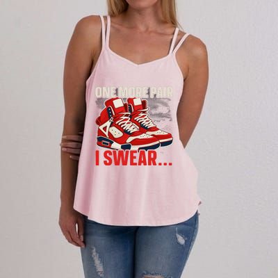 Shoe Collector Sneakerhead Shoe Lover I Love Sneakers Women's Strappy Tank