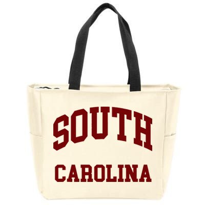 South Carolina Zip Tote Bag