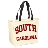 South Carolina Zip Tote Bag