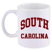 South Carolina 11oz C Handle Ceramic Mug