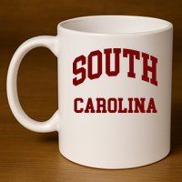 South Carolina 11oz C Handle Ceramic Mug