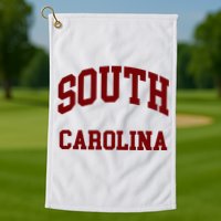 South Carolina Golf Towel