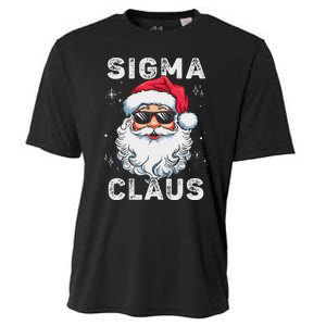 Sigma Claus Santa Funny Christmas Rizz Male The Rizzler Meme Cooling Performance Crew T-Shirt