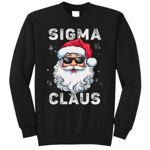 Sigma Claus Santa Funny Christmas Rizz Male The Rizzler Meme Sweatshirt