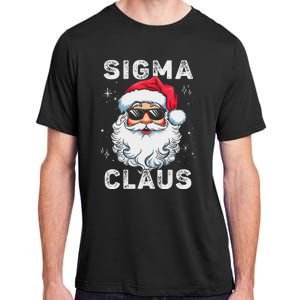 Sigma Claus Santa Funny Christmas Rizz Male The Rizzler Meme Adult ChromaSoft Performance T-Shirt