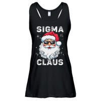 Sigma Claus Santa Funny Christmas Rizz Male The Rizzler Meme Ladies Essential Flowy Tank