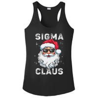 Sigma Claus Santa Funny Christmas Rizz Male The Rizzler Meme Ladies PosiCharge Competitor Racerback Tank