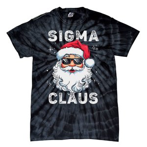 Sigma Claus Santa Funny Christmas Rizz Male The Rizzler Meme Tie-Dye T-Shirt