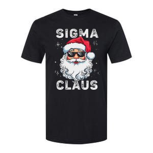 Sigma Claus Santa Funny Christmas Rizz Male The Rizzler Meme Softstyle CVC T-Shirt