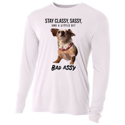 Stay Classy Cooling Performance Long Sleeve Crew