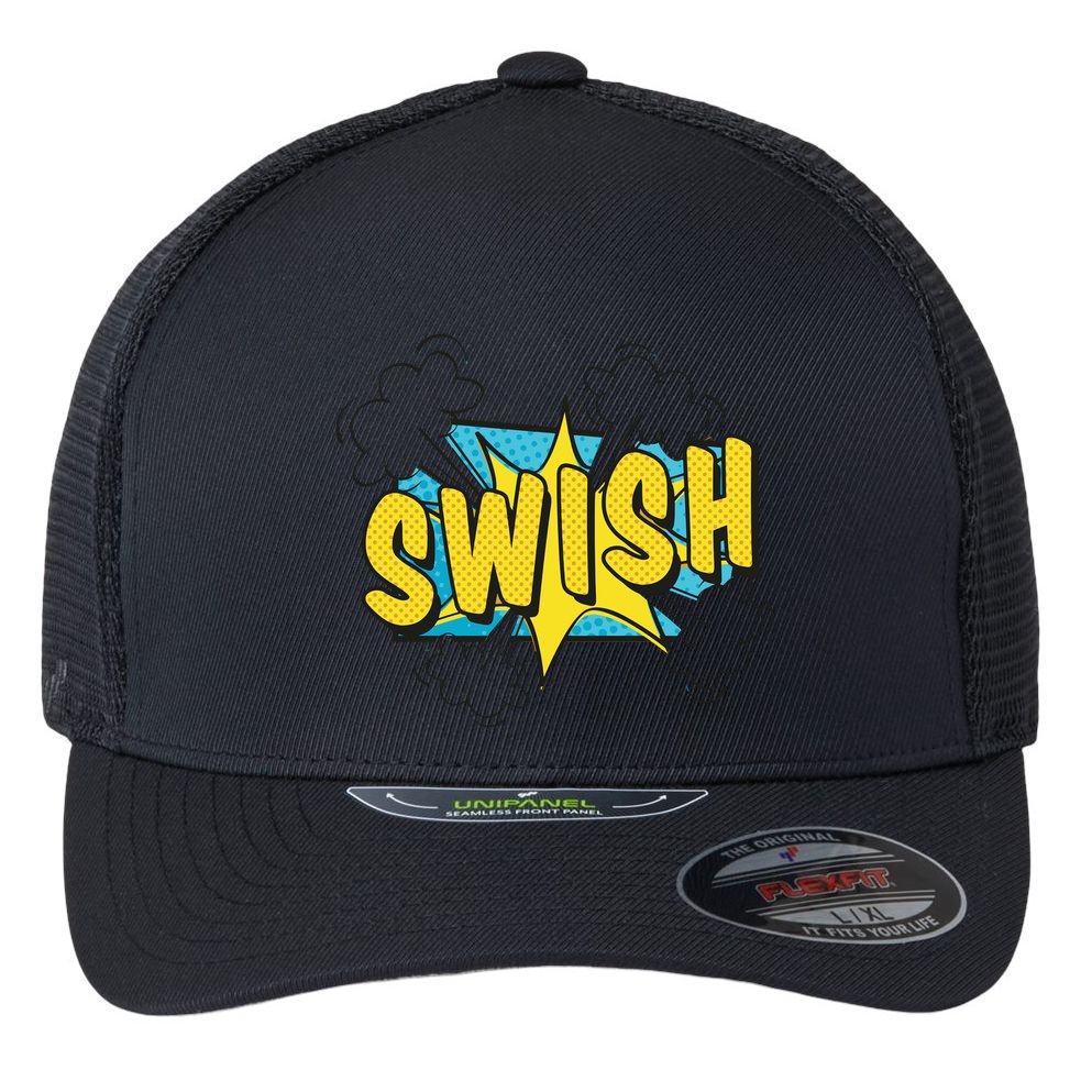 Swish Comic Flexfit Unipanel Trucker Cap