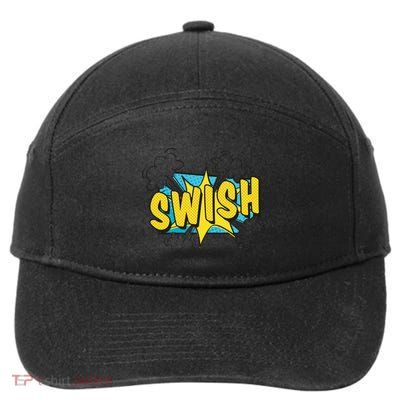 Swish Comic 7-Panel Snapback Hat