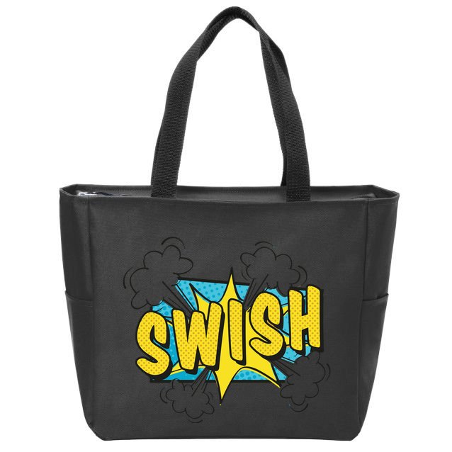 Swish Comic Zip Tote Bag