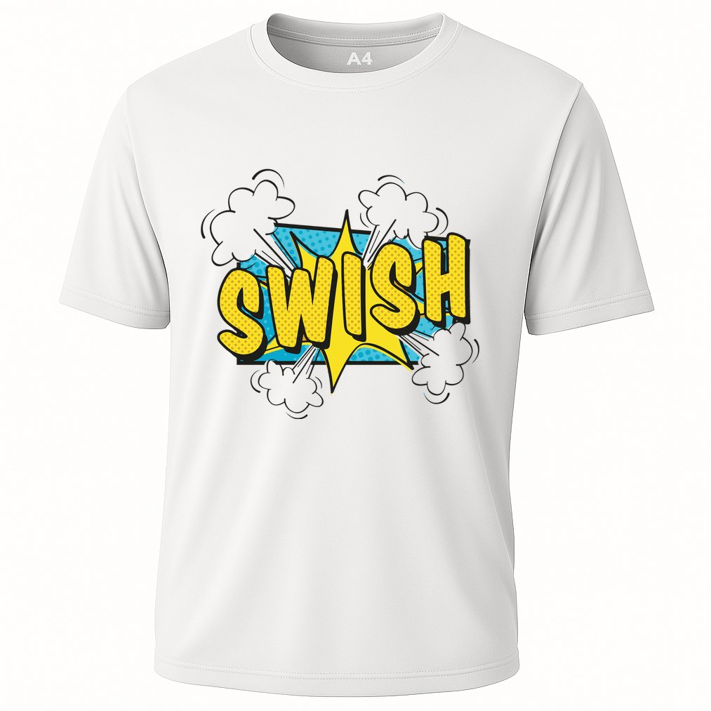 Swish Comic Cooling Performance Crew T-Shirt