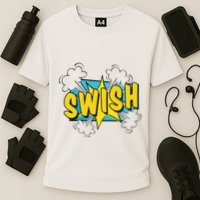 Swish Comic Cooling Performance Crew T-Shirt
