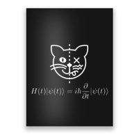 SchrodingerS Cat Science Quantum Mechanics Math Equation Poster