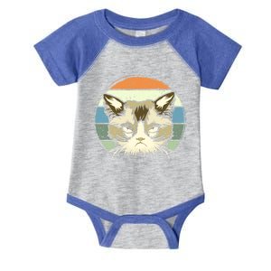 Sad Cat Sunset Cute Gift Infant Baby Jersey Bodysuit