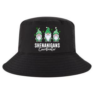 Shenanigans Coordinator St Patricks Day Gnomes Cool Comfort Performance Bucket Hat