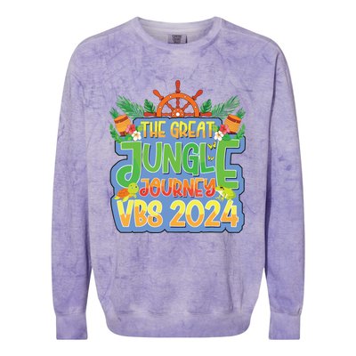 Summer Camp Colorblast Crewneck Sweatshirt