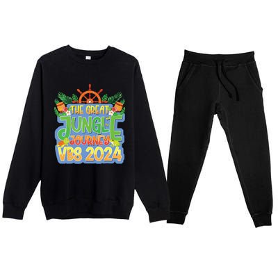 Summer Camp Premium Crewneck Sweatsuit Set