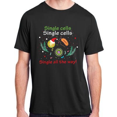 Single Cells Single Cells Science Biology Christmas Adult ChromaSoft Performance T-Shirt