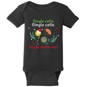 Single Cells Single Cells Science Biology Christmas Baby Bodysuit