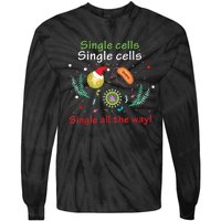 Single Cells Single Cells Science Biology Christmas Tie-Dye Long Sleeve Shirt