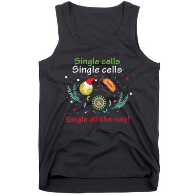 Single Cells Single Cells Science Biology Christmas Tank Top