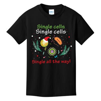 Single Cells Single Cells Science Biology Christmas Kids T-Shirt