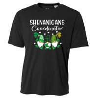 Shenanigans Coordinator St Patricks Day Gnomes Green Proud Cooling Performance Crew T-Shirt