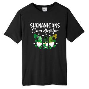 Shenanigans Coordinator St Patricks Day Gnomes Green Proud Tall Fusion ChromaSoft Performance T-Shirt