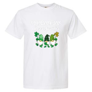 Shenanigans Coordinator St Patricks Day Gnomes Green Proud Garment-Dyed Heavyweight T-Shirt